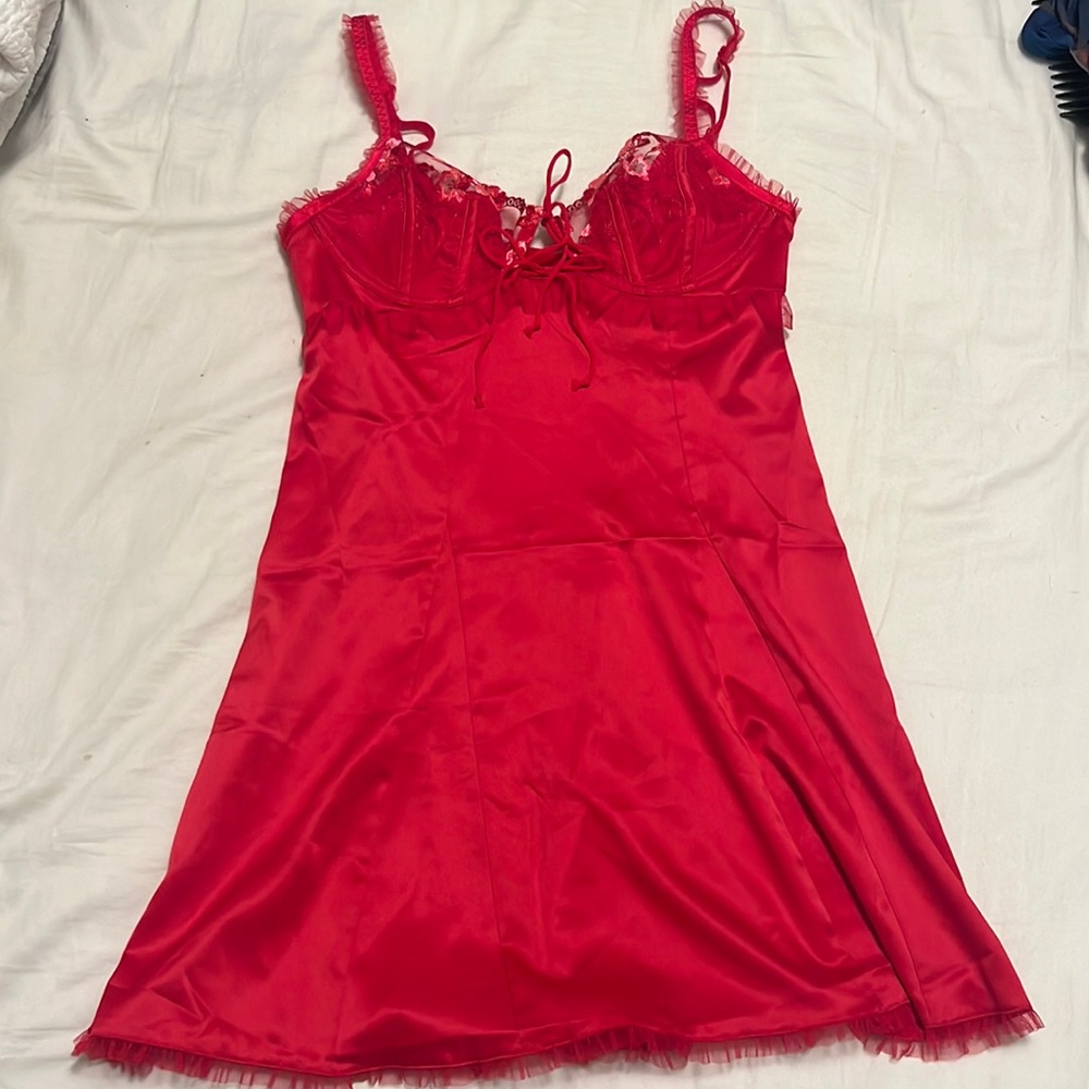 Brand New For Love and Lemons Evie Slip Dress